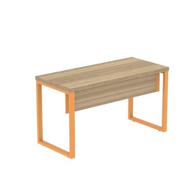 Mesa Escritório 1700x700x750 M170-70pe40tub Noce Naturalle-laranja Picasso