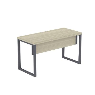 Mesa Escritório 1500x700x750mm M150-70pe40tub Castanheira Natural-grafito