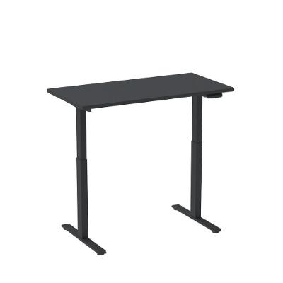 Mesa Elétrica Com Regulagem De Altura 150cm(l) Preto
