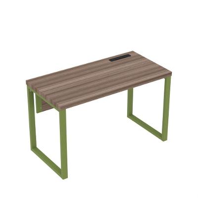 Mesa Plataforma Unica 120x60 Pe40 Walnut-verde Miró