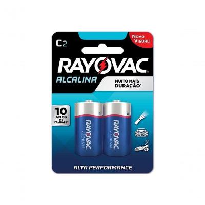 Pilha Alcalina C C-2
