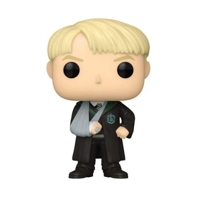 Boneco Funko Pop Harry Potter Draco Malfoy Com Braço Quebrad