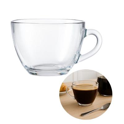 Xícara De Café De Vidro 90ml Básica Brasilia Em Casa Tem