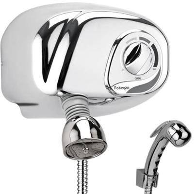 Ducha Potenza Com Pressurizador Turbo E Desviador Cromado - Cardal Voltagem:220v