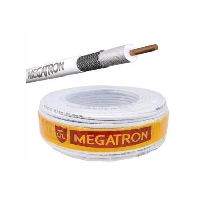 Caixa Cabo Coaxial Rf 0,4-2,5 Dbl + 2x26awg 100m Branco