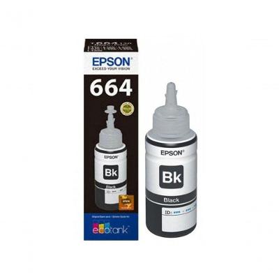 Refil Tinta Epson Preto T664120