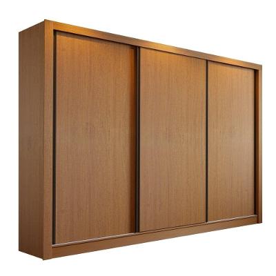 Guarda Roupa Casal 3 Portas 6 Gavetas Nápoli Minastex Carvalho