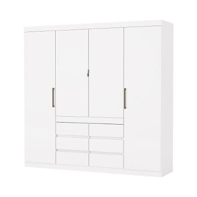 Guarda Roupa Imperio 6 Gavetas Sem Espelho Carioca Moveis Branco