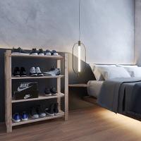 Prateleira Para Sapatos Em 4 Alturas - 3