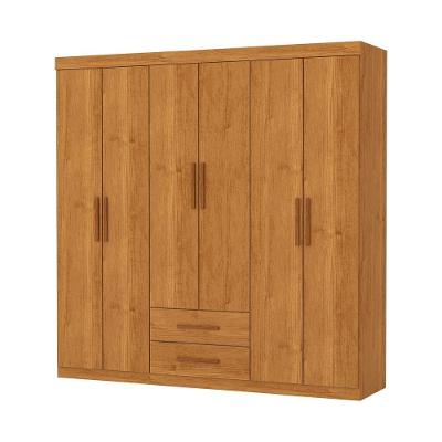 Guarda Roupa Aries 6 Portas Sem Espelho E Sem Pe Carioca Moveis Cinamomo