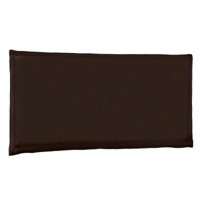 Painel Estofado Cama Queen Nápoles Spz 160cm Suede Marrom