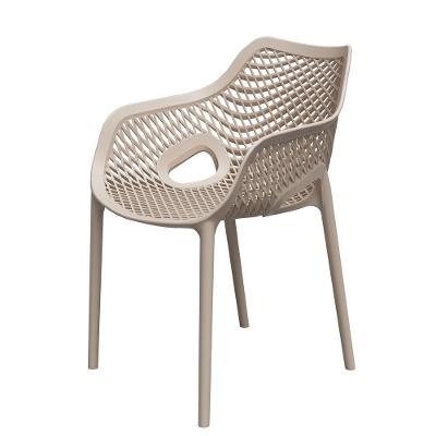 Cadeira Poltrona Jardim-varanda Colmeia Polipropileno – Tk natural