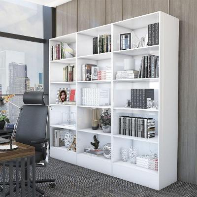 Estante Duda 15 Prateleiras Em Mdp 162cm Carioca Móveis Branco