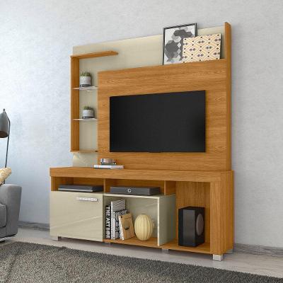 Estante De Tv 50 Pol 160cm Sala De Estar Velora M20 - D'rossi Cumaru E Opala