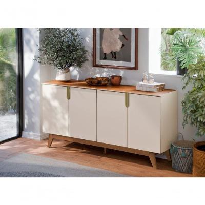 Bancada Buffet Sala Jantar Recife - Bebeshop Off/canela