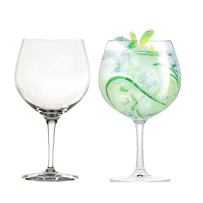 Jogo 2 Taça De Gin Degustação Vidro Transparente G4u Class Home 630ml