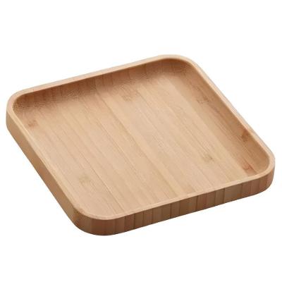 Bandeja De Bambu Para Petiscos Square 17x17cm Lyor
