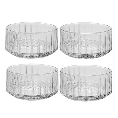 Jogo 4 Taça De Sobremesa Bowl De Cristal Bangkok Wolff 5,5×10,5cm