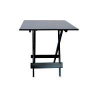 Conjunto Dobrável 70X70 Com 4 Cadeiras Estofadas Preto - 5