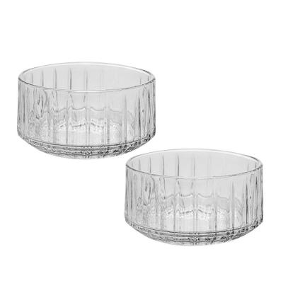 Jogo 2 Taça De Sobremesa Bowl De Cristal Bangkok Wolff 5,5×10,5cm