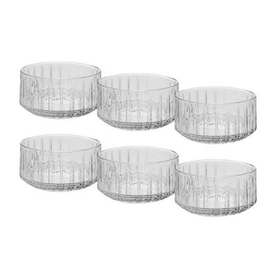 Jogo 6 Taça De Sobremesa Bowl De Cristal Bangkok Wolff 5,5×10,5cm