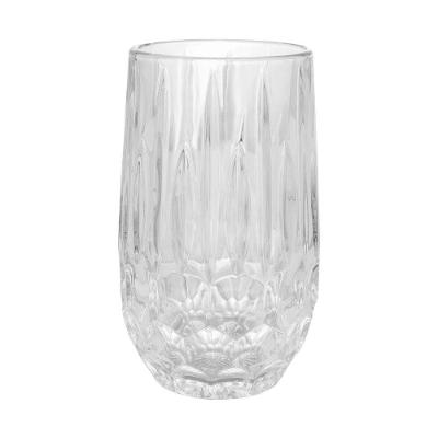 Copo Alto De Vidro Para água Suco Transparente Galway 350ml Wolff