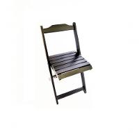 Conjunto Mesa Dobrável 70X70 Com 4 Cadeiras Preta - 2