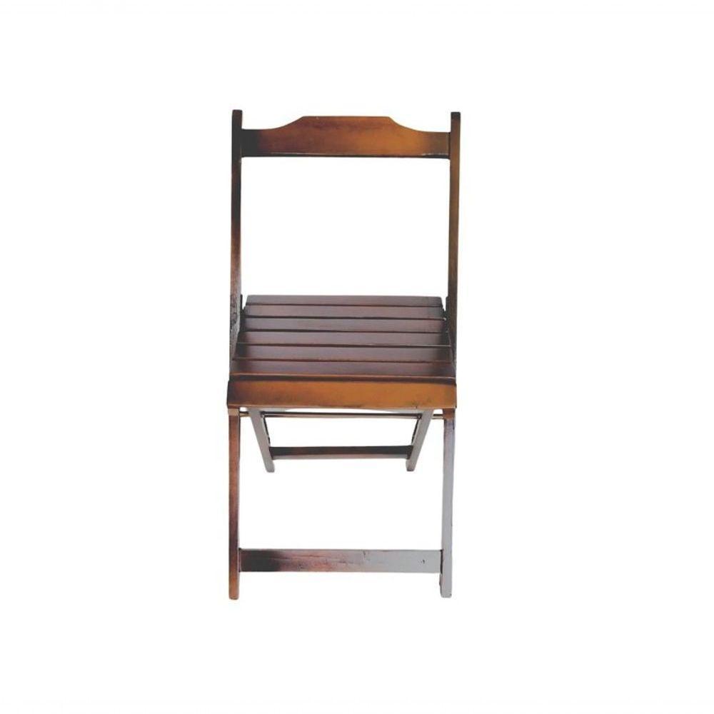 Conjunto Mesa Dobrável 70X70 Com 4 Cadeiras - 5