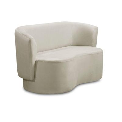 Sofá Orgânico Curvo Living 2 Lugares 160 Star Confort Bege