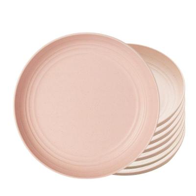 Jogo 8 Prato De Sobremesa Bambu Pp Lines Cores Sortidas Lyor 20cm