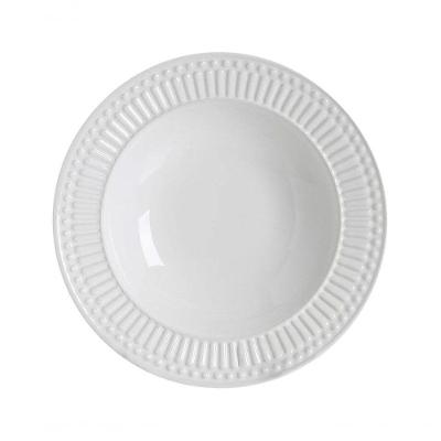 Prato Fundo Branco Roma 1ª Linha