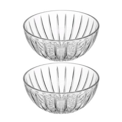 Jogo 2 Bowl De Cristal Ecológico Mini Tigela Cumbuca Transparente Wolff 100ml