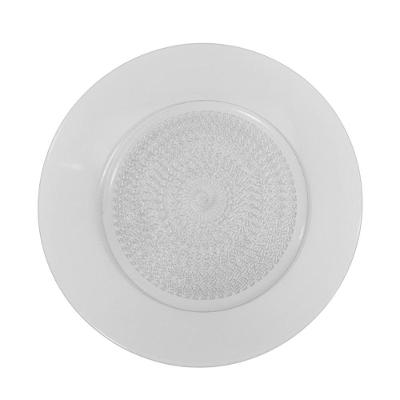 Prato Raso De Vidro Acquamarine Transparente 22,5cm Class Home