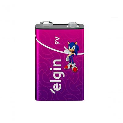 Bateria Recarregavel Elgin 9v Blister Com 1