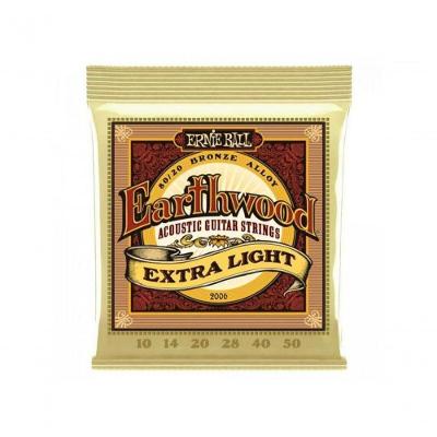 Encordoamento Violão Aço .010 Extra Leve Ernie Ball