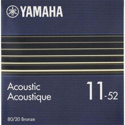 Encordoamento Para Violão 011 052 Bronze Custom Light Yamaha