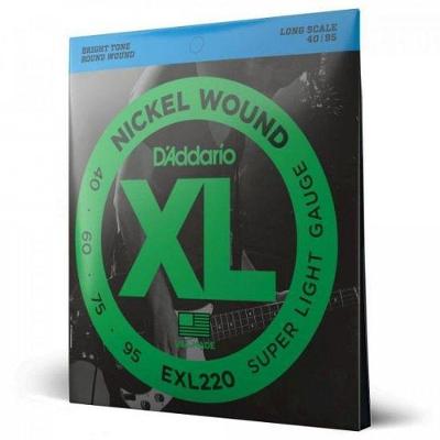 Encordoamento Baixo D Addario .040-.095