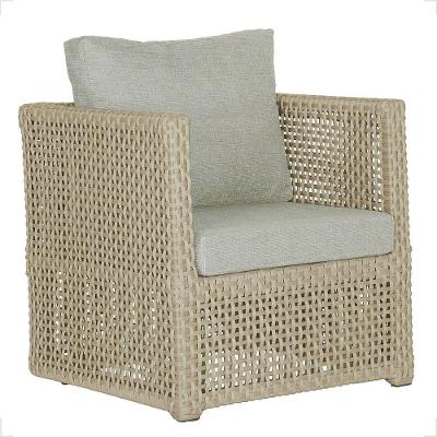 Poltrona Florença Em Alumínio E Corda Náutica Trama Original Rami