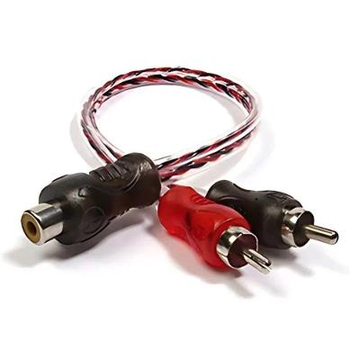 Cabo áudio Y 1f X 2m Nwt Transparente Automotivo 20cm