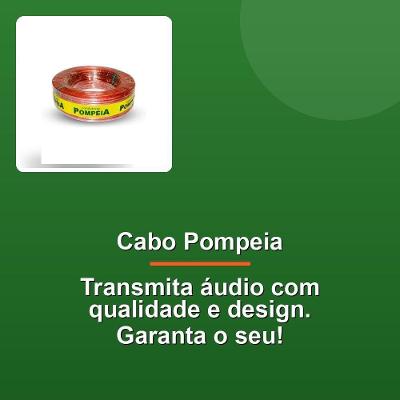 Cabo Paralelo Pompéia 2x1.50mm Bicolor Cristal 100m