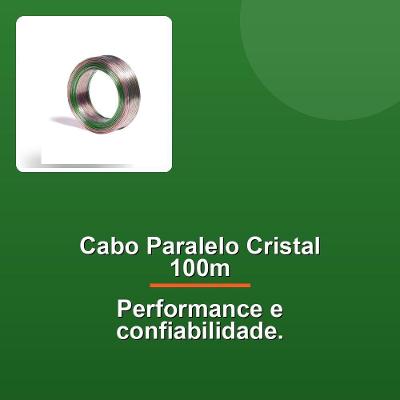 Cabo Paralelo Cristal 2x1.50mm 100m