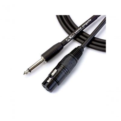 Cabo Microfone Ninja Hg 0,20mm P10-xlr 15ft Preto