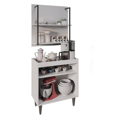 Painel Organizador 2 Prateleiras Clara - Ssx Multicoisas Branco