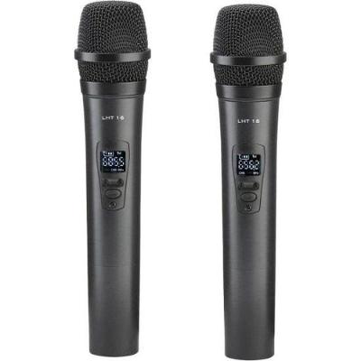 Microfone Sem Fio Duplo Vokal Vlr5-02 Plus