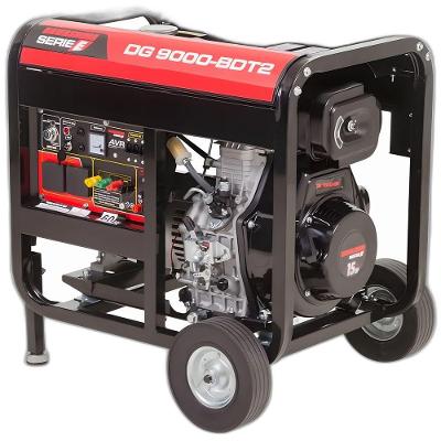 Gerador à Diesel Dg9000bdt2 7500w 220/110v Trif. Kawashima