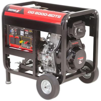 Gerador à Diesel Dg8000bdt2 5700w 220/110v Trif. Kawashima