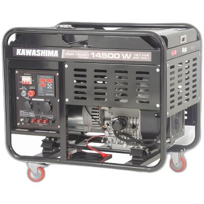 Gerador à Diesel Dgr-15000 Trifasico 380v 14,5kw Kawashima