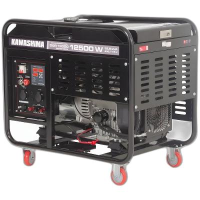 Gerador à Diesel Dgr-13000 Monofasico 12,5kw Kawashima