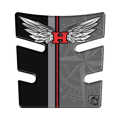 Protetor Tankpad Adesivo Resinado Honda Bros 160 2025/2026 Cinza Cor Cinza