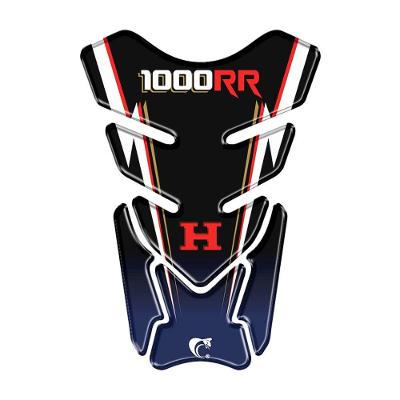 Protetor De Tanque Adesivo Cb 1000rr Serve Em Todos Os Anos Preto Cor Preto